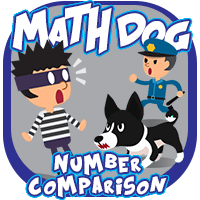 Math Dog Number Comparison