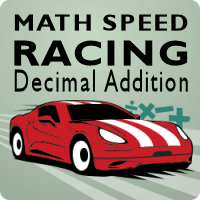 Math Speed Racing Decimal Addition