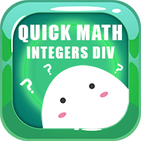 Quick Math Integers Division Icon