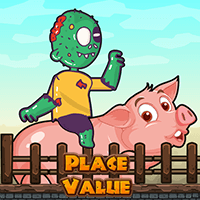 Zombie Rodeo Place Value Icon